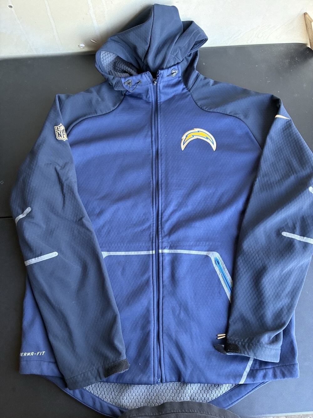 Nike NFL Championship Drive Ultimatum Therma-Sphere LA Chargers Jacket Men’s L